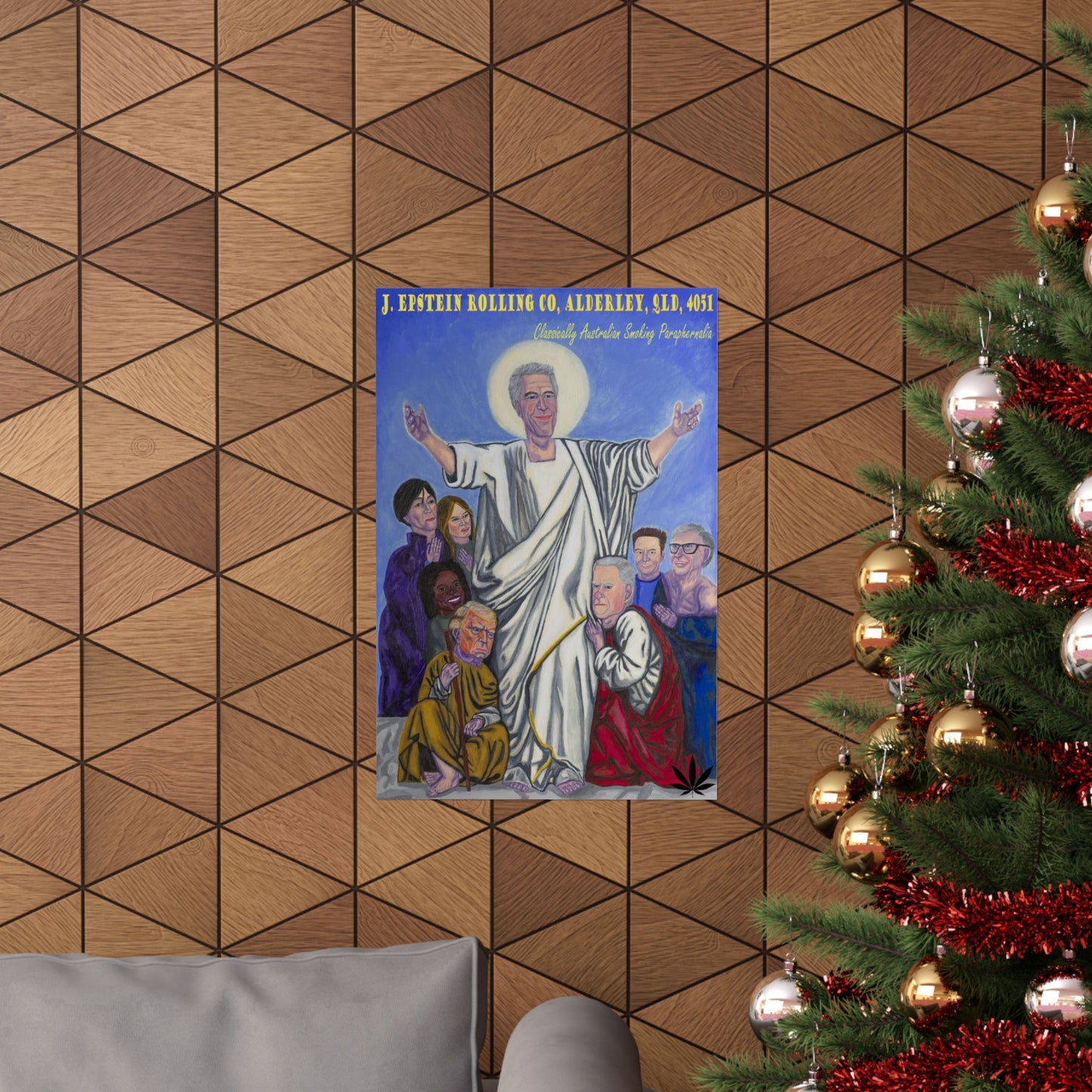 Jeffrey Epstein Salvatore. Licensed indoor poster