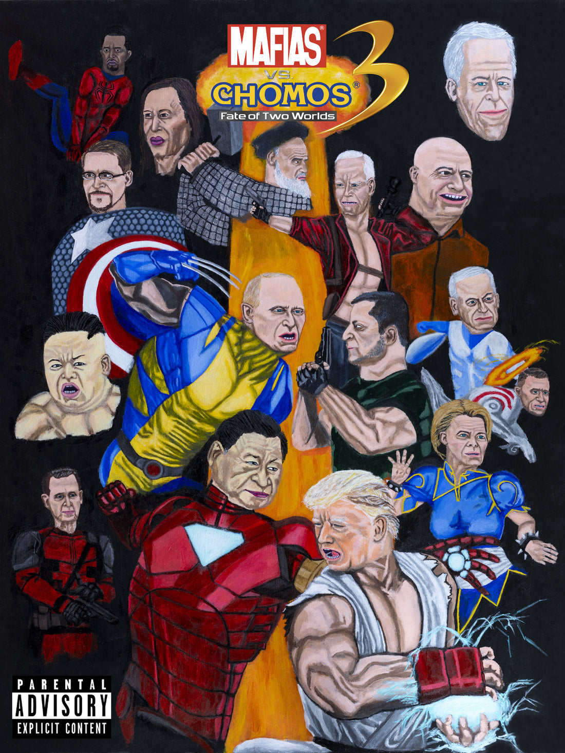 Marvel vs Capcom, WWIII Contemporary Artwork