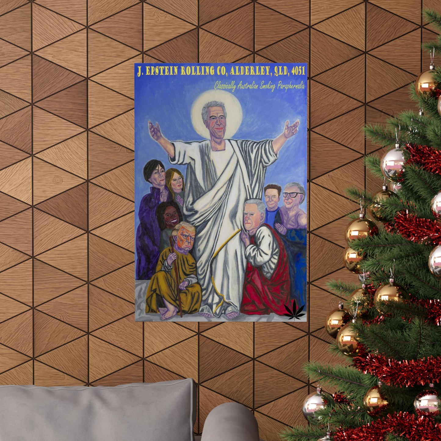 Jeffrey Epstein Salvatore. Licensed indoor poster