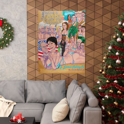 Jeffrey Epstein Billionaire Boys Club. Licensed indoor poster