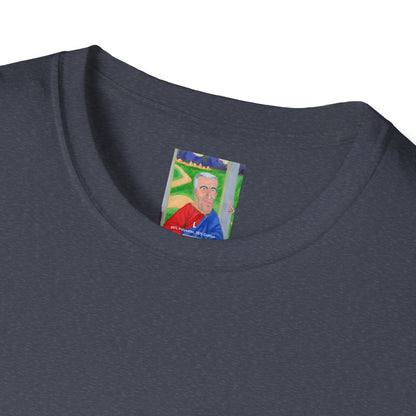 Jeffrey Epstein Oprah Winfrey Puff Daddy funny ironic Unisex Softstyle T-Shirt