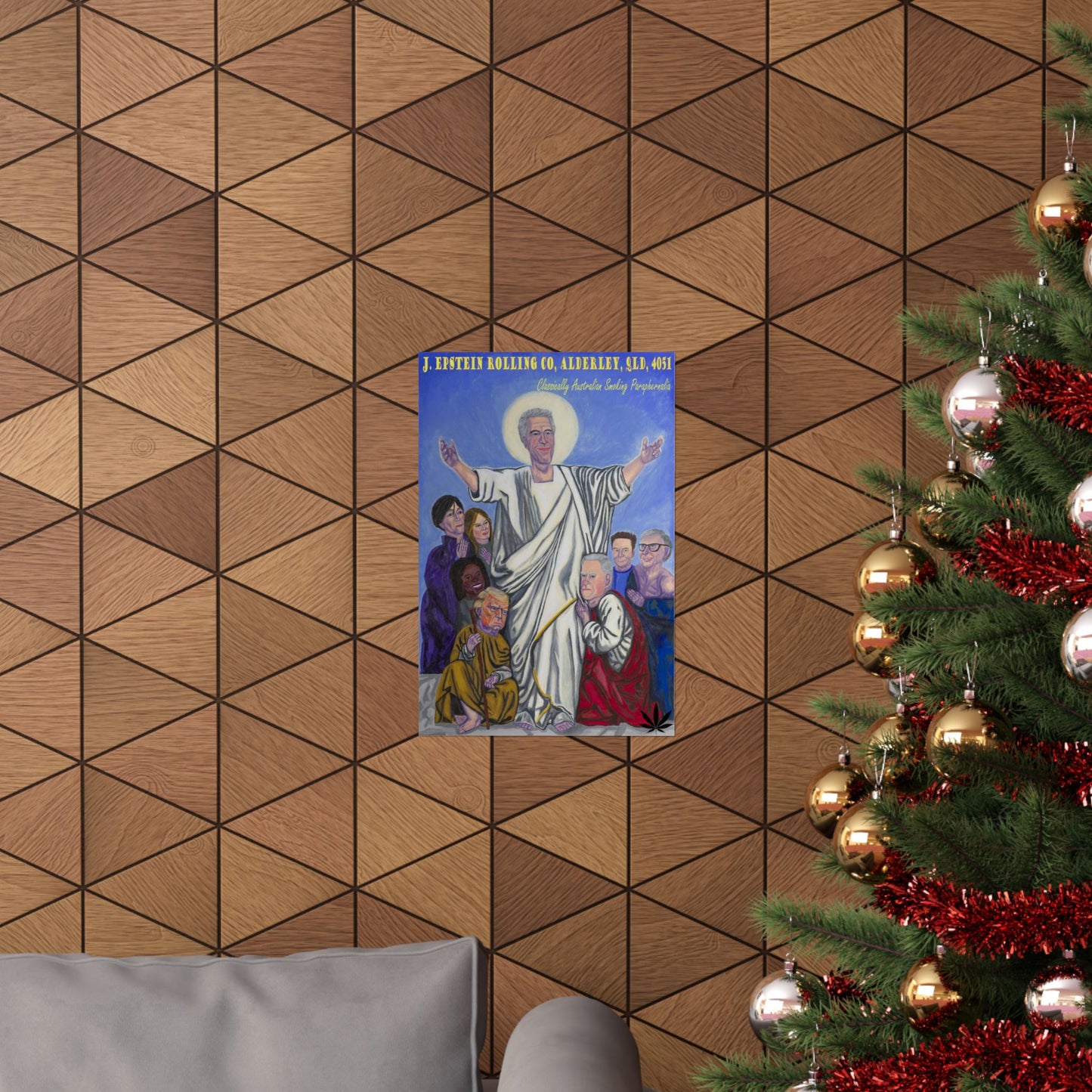 Jeffrey Epstein Salvatore. Licensed indoor poster