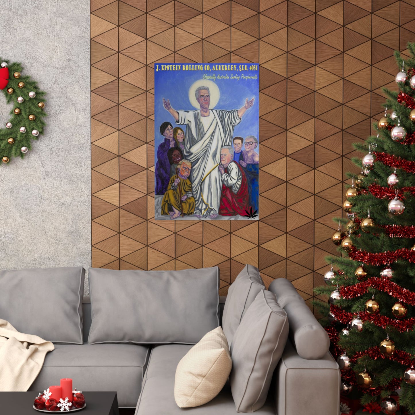 Jeffrey Epstein Salvatore. Licensed indoor poster