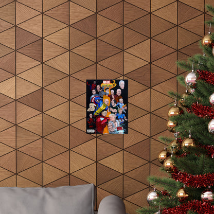 Vertical Posters, Marvel vs Capcom inspired, Donald Trump, Putin, Kamala Harris