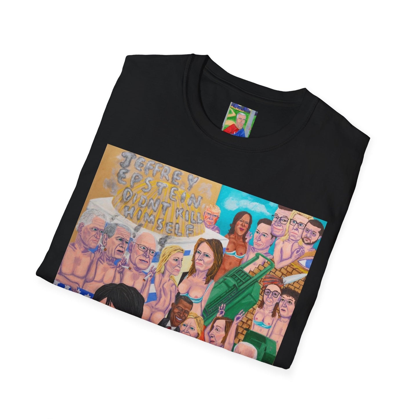 Funny Hand Painted Billionaires Boys Club T-Shirt, Jeffrey Epstein, Ghislain