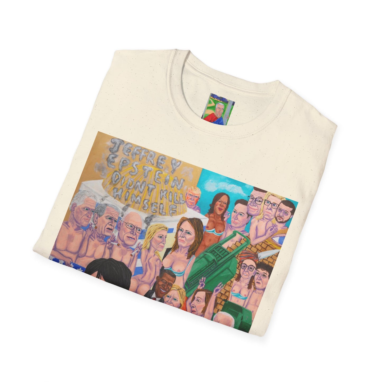 Funny Hand Painted Billionaires Boys Club T-Shirt, Jeffrey Epstein, Ghislain