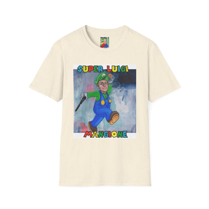 Funny Mangione T-Shirt, Humorous Tee, Joke Shirt, Sarcastic Top, Comedy