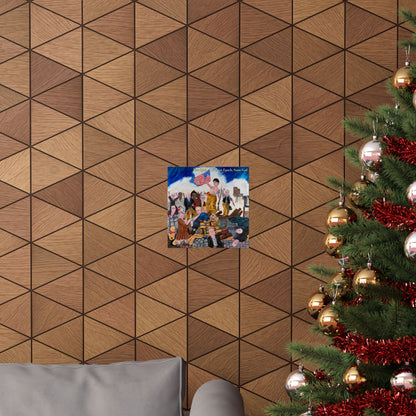 Jeffrey Epstein leads the people. Licensed indoor Poster