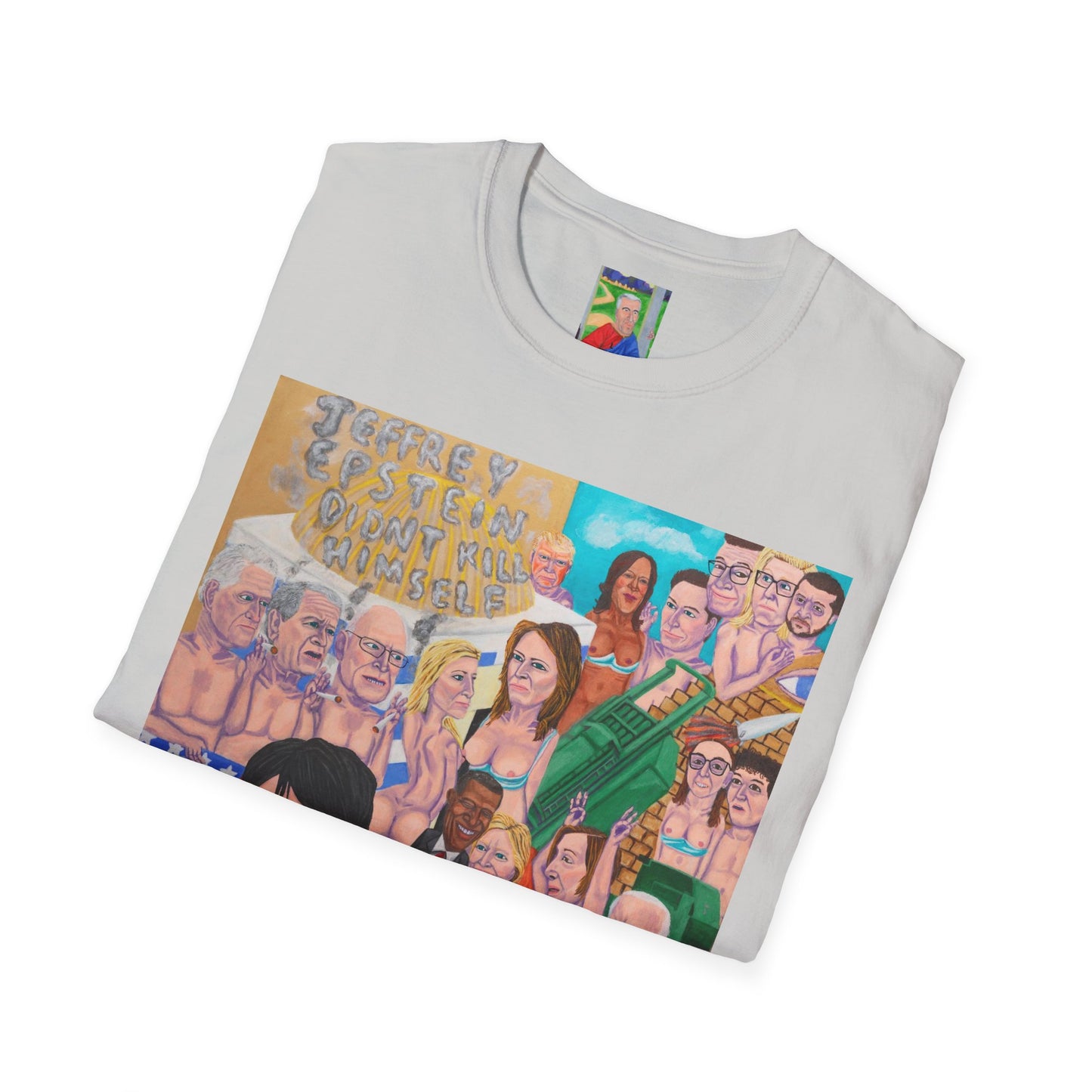 Funny Hand Painted Billionaires Boys Club T-Shirt, Jeffrey Epstein, Ghislain