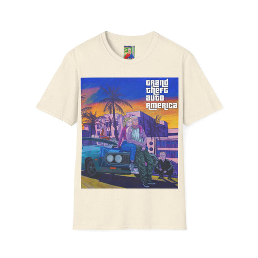 GTA inspired funny Epstein, Clinton, Trump Unisex T-Shirt