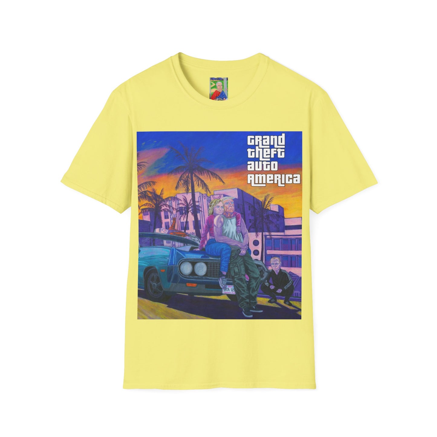 GTA inspired funny Epstein, Clinton, Trump Unisex T-Shirt