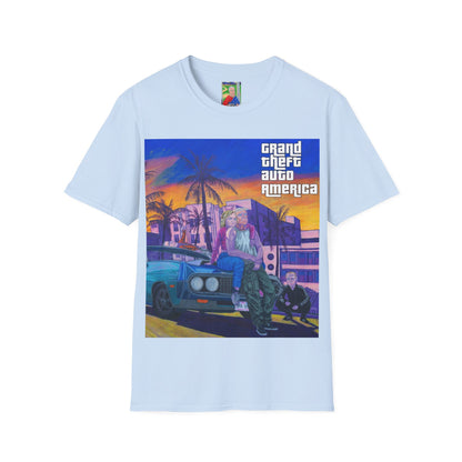 GTA inspired funny Epstein, Clinton, Trump Unisex T-Shirt