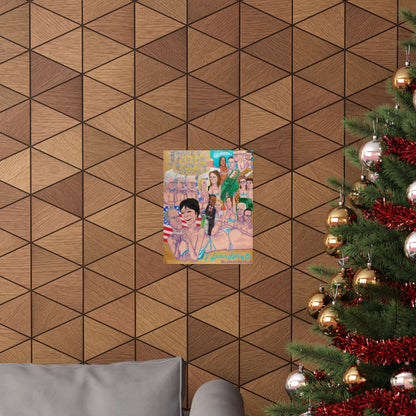 Jeffrey Epstein Billionaire Boys Club. Licensed indoor poster