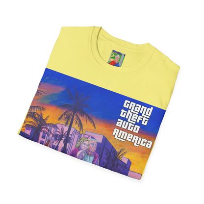 GTA inspired funny Epstein, Clinton, Trump Unisex T-Shirt