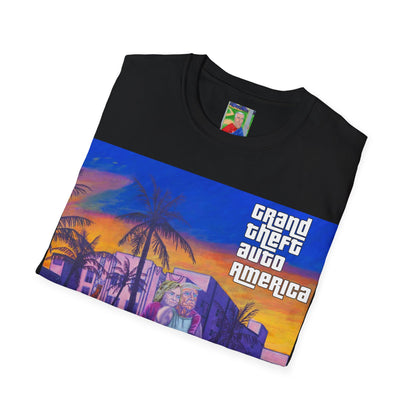 GTA inspired funny Epstein, Clinton, Trump Unisex T-Shirt