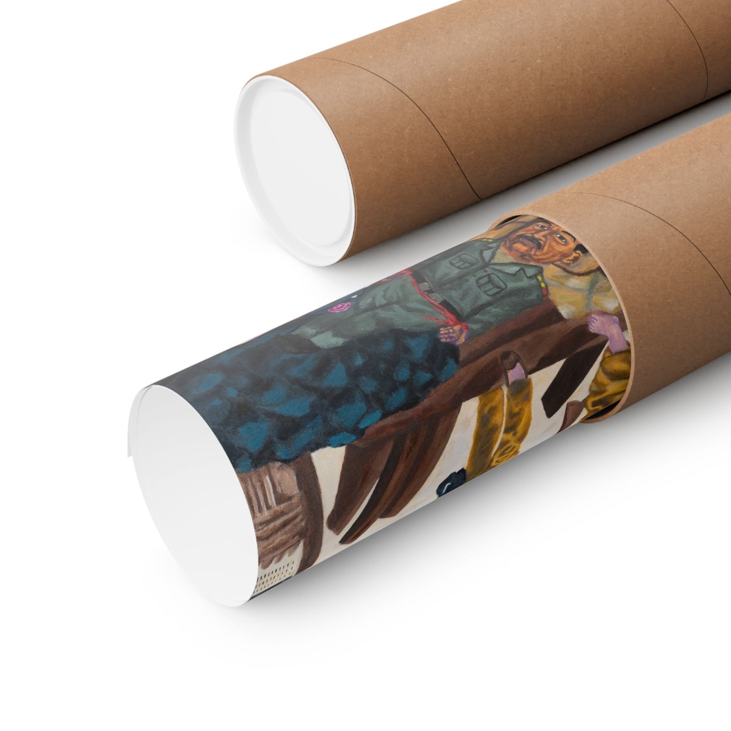 Jeffrey Epstein leads the people. Licensed indoor Poster