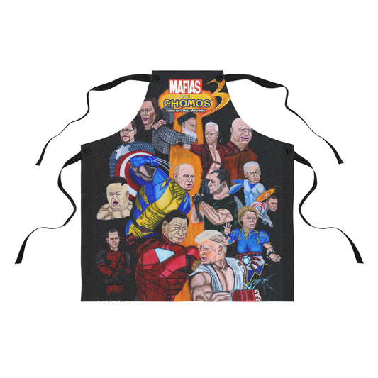 Apron - Funny Marvel vs Capcom Themed Political Leaders