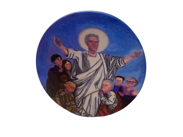 Jeffrey Epstein Rolling Tray and Grinder Combo Kit